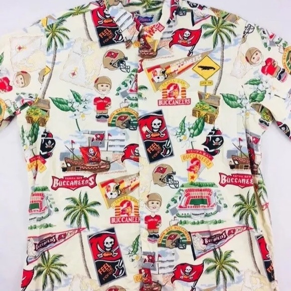 Reyn Spooner Tampa Bay NFL Shirt XL - Picture 2 of 5